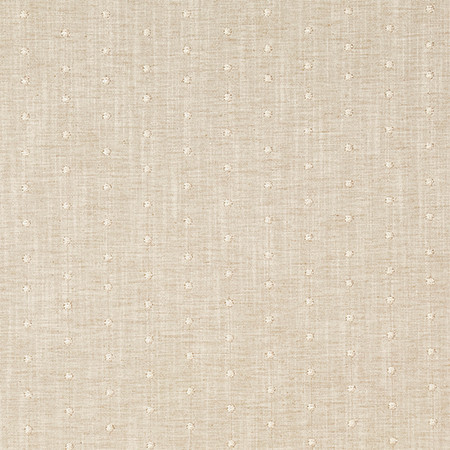In Knots Linen by Carole Fabric English Garden Base: 82% Polyester, 11% Cotton, 7% Linen Embr: 78% Cotton, 22% Viscose 51,000 Wyzenbeek Double Rubs 1" V, 2 3/8" H 52*" - Fabric Carolina -