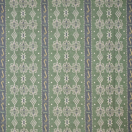 High Noon Olive by Carole Fabric Go West 85% Polyester, 15% Linen 30,000 Wyzenbeek Double Rubs 6 3/4" V, 13 1/2" H 54" - Fabric Carolina -