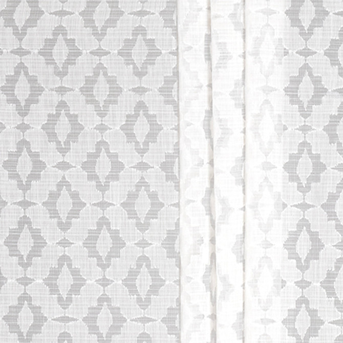 Perfect Day Ivory by Carole Fabric Sheer Impressions 51% Recycled Polyester, 49% Polyester N/A 15 3/4" V, 3 1/8" H 130" - Fabric Carolina -
