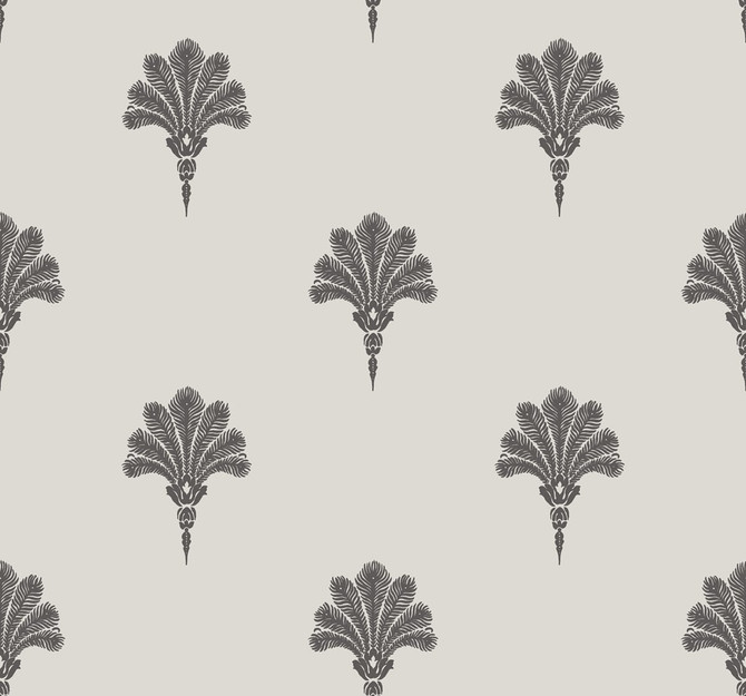 Summer Fan Black Sands by Seabrook Wallpaper Beach House United States 60.75 12.6" 27" - Fabric Carolina -