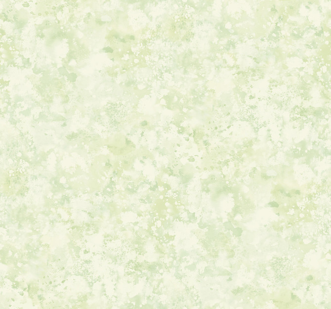 Waterdrop Floral Metallic Lime by Seabrook Wallpaper French Impressionist United States 60.55 24" 27" - Fabric Carolina -