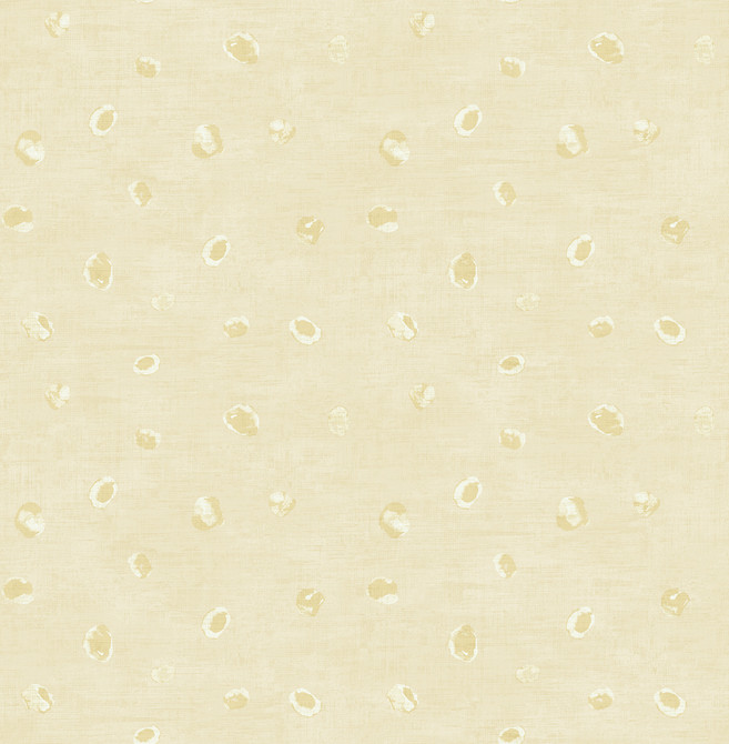 Hubble Dots Metallic Chanmpagne by Seabrook Wallpaper Avant Garde United States 56.05 20.87" 20.5" - Fabric Carolina -