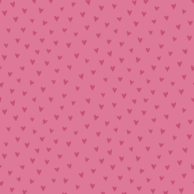 Sparkle Heart Hot Pink Glitter by Seabrook Wallpaper Playdate Adventure United States 56.05 10.43" 20.5" - Fabric Carolina -