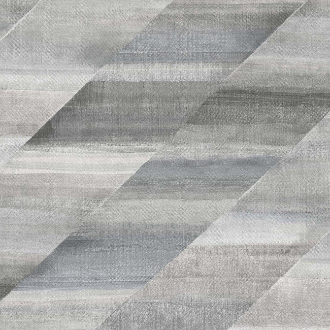 Rainbow Diagonals Cinder Gray and Slate by Seabrook Wallpaper Boho Rhapsody United States 56.05 23.62" 20.5" - Fabric Carolina -