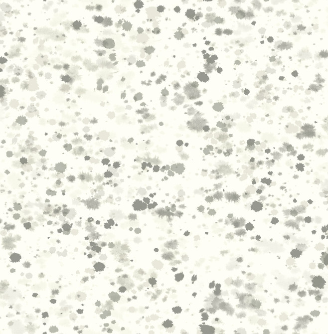 Splatter Metallic Pearl, Gray, & Charcoal by Seabrook Wallpaper L'Atelier de Paris United States 56.05 20.87" 20.5" - Fabric Carolina -