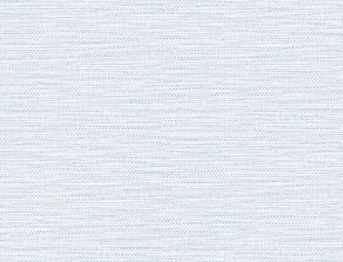 Faux Linen Weave Blue Frost by Seabrook Wallpaper Luxe Retreat United States 60.53 10.43" 27" - Fabric Carolina -