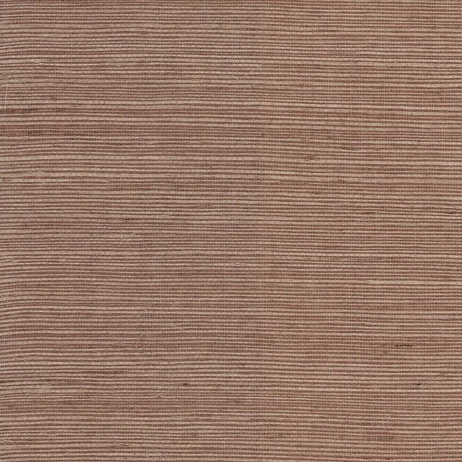 Sisal Grasscloth Smokey Mauve by Seabrook Wallpaper Luxe Retreat China 72 0" 36" - Fabric Carolina -