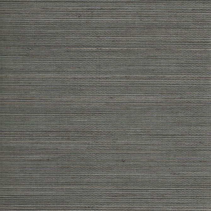 Abaca Grasscloth Charcoal and Sandstone by Seabrook Wallpaper Luxe Retreat China 72 0" 36" - Fabric Carolina -