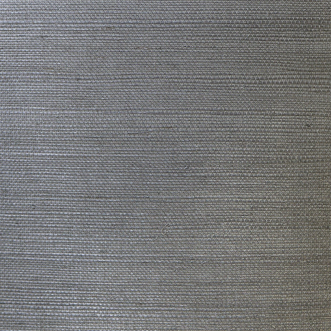 Sisal Grasscloth Graphite by Seabrook Wallpaper Luxe Retreat China 72 0" 36" - Fabric Carolina -