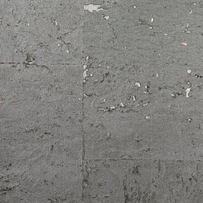 Cork Graphite & Metallic Silver by Seabrook Wallpaper Lillian August Grasscloth Binder China 72 0" 36" - Fabric Carolina -