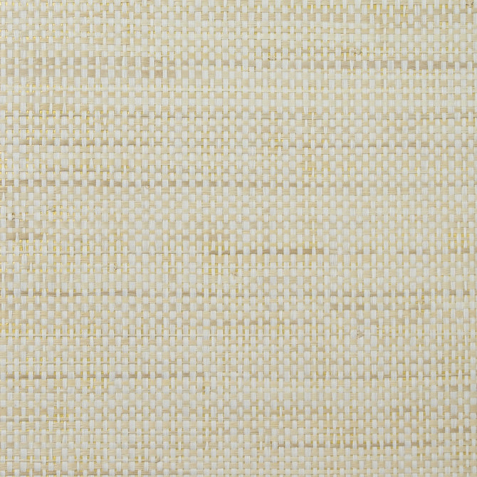 Paper and Raffia Antique White & Gold by Seabrook Wallpaper Lillian August Grasscloth Binder China 72 0" 36" - Fabric Carolina -