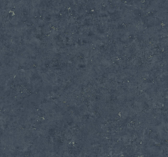 Cement Faux Storm Blue & Metallic Graphite by Seabrook Wallpaper Even More Textures United States 60.53 25.2" 27" - Fabric Carolina -