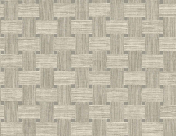 Basketweave Yerba by Seabrook Wallpaper Even More Textures United States 60.53 20.87" 27" - Fabric Carolina -