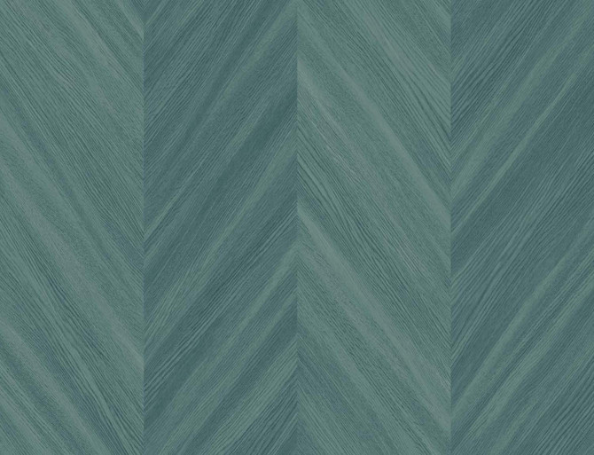 Chevron Wood Wintergreen by Seabrook Wallpaper Even More Textures United States 60.53 0" 27" - Fabric Carolina -