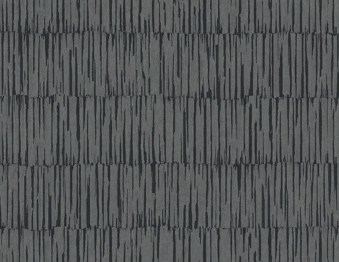 Naomi Charcoal by Seabrook Wallpaper Japandi Style United States 60.53 20.87" 27" - Fabric Carolina -