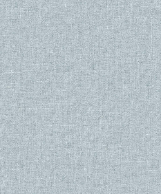 Abington Faux Linen Denim Wash by Seabrook Wallpaper White Heron Netherlands 57.5 0" 20.9" - Fabric Carolina -