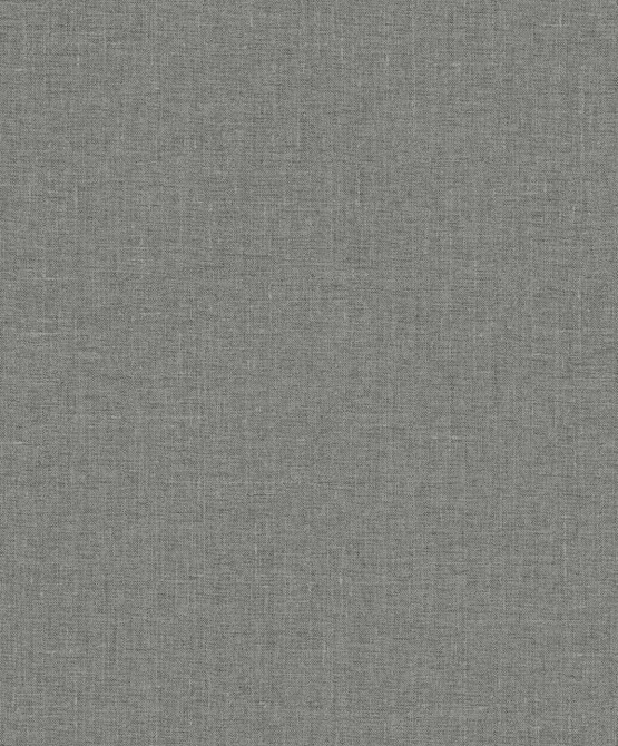Abington Faux Linen Sleek Charcoal by Seabrook Wallpaper White Heron Netherlands 57.5 0" 20.9" - Fabric Carolina -