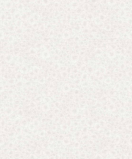 Windham Shells Pure Pearl by Seabrook Wallpaper White Heron Netherlands 57.5 25.2" 20.9" - Fabric Carolina -