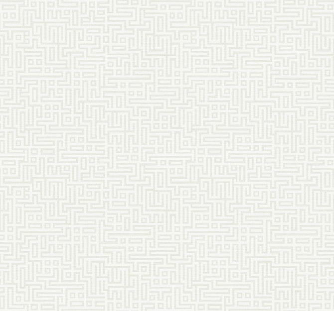 Rockefellar Maze Margalo by Seabrook Wallpaper Deco 2 United States 60.75 12.6" 27" - Fabric Carolina -