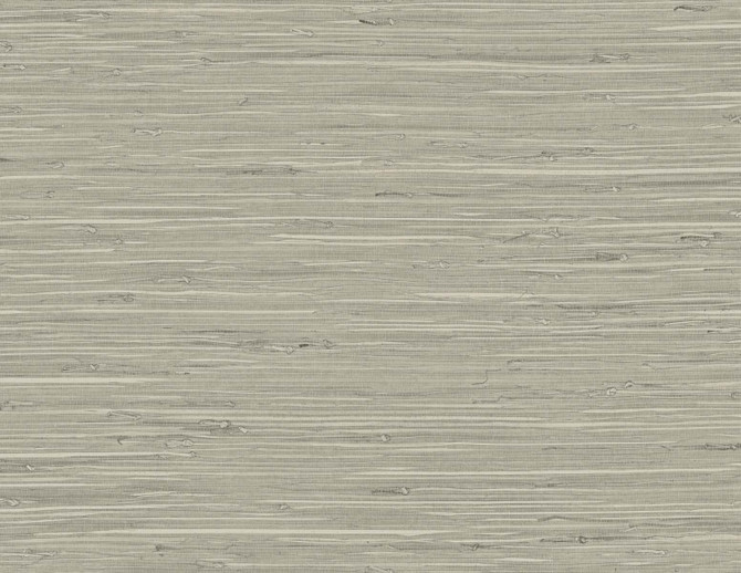 Marion Faux Arrowroot Layered Slate by Seabrook Wallpaper Tedlar Textures United States 60.75 0" 27" - Fabric Carolina -