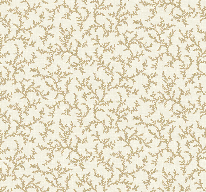 Corail Driftwood by Seabrook Wallpaper French Country United States 60.75 12.6" 27" - Fabric Carolina -