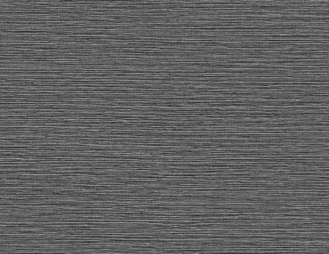 Tiger Island Faux Sisal Charcoal by Seabrook Wallpaper Coastal Haven United States 60.75 0" 27" - Fabric Carolina -