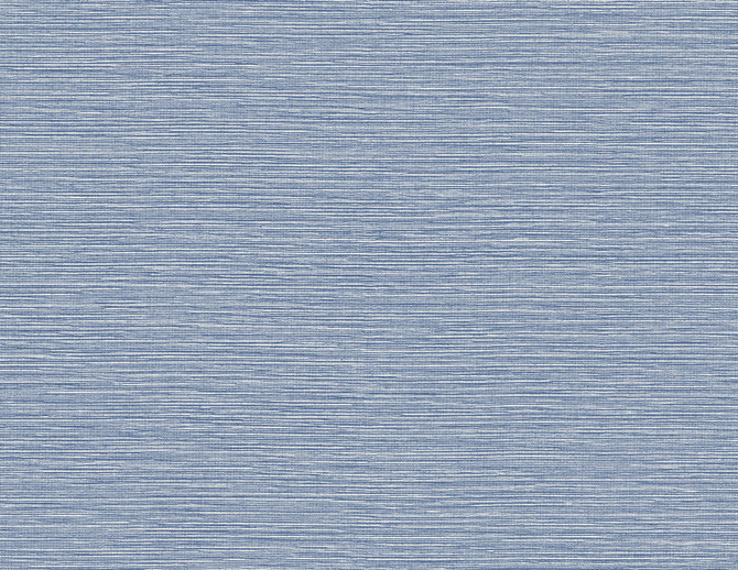 Tiger Island Faux Sisal Riviera Blue by Seabrook Wallpaper Coastal Haven United States 60.75 0" 27" - Fabric Carolina -