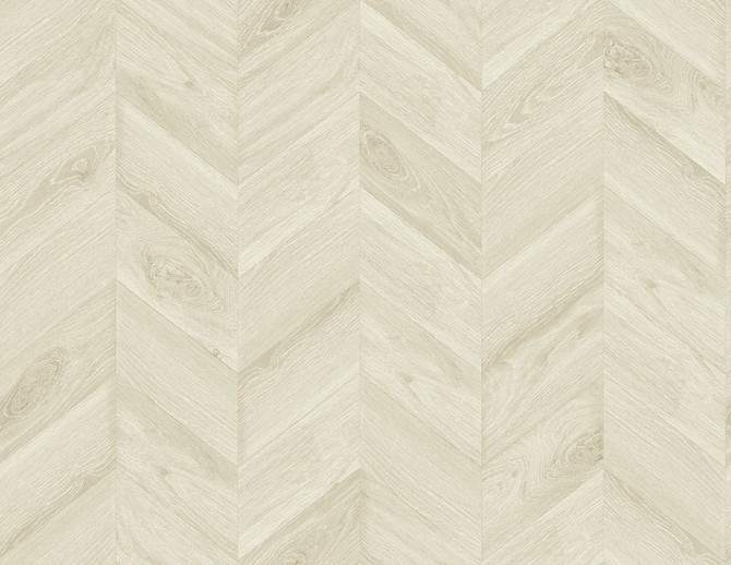 Keone Bay Chevron Oat by Seabrook Wallpaper Coastal Haven United States 60.75 20.87" 27" - Fabric Carolina -