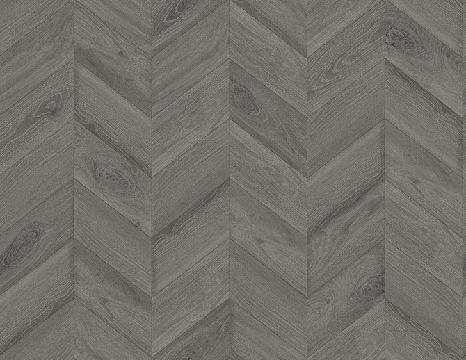 Keone Bay Chevron Harbor Grey by Seabrook Wallpaper Coastal Haven United States 60.75 20.87" 27" - Fabric Carolina -