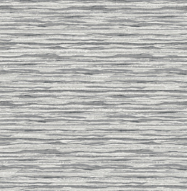 Skye Wave Stringcloth Rainy day Surf by Seabrook Wallpaper Summer House United States 56 10.5" 20.5" - Fabric Carolina -