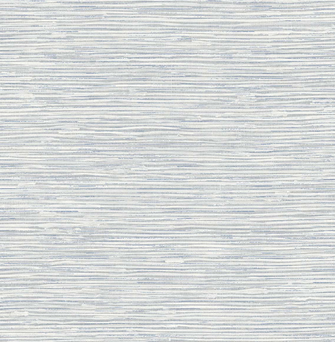 Southport Faux Grasscloth Prepasted Dove Grey & Bluestone by Seabrook Wallpaper Prepasted Online United States 56.05 20.87" 20.5" - Fabric Carolina -