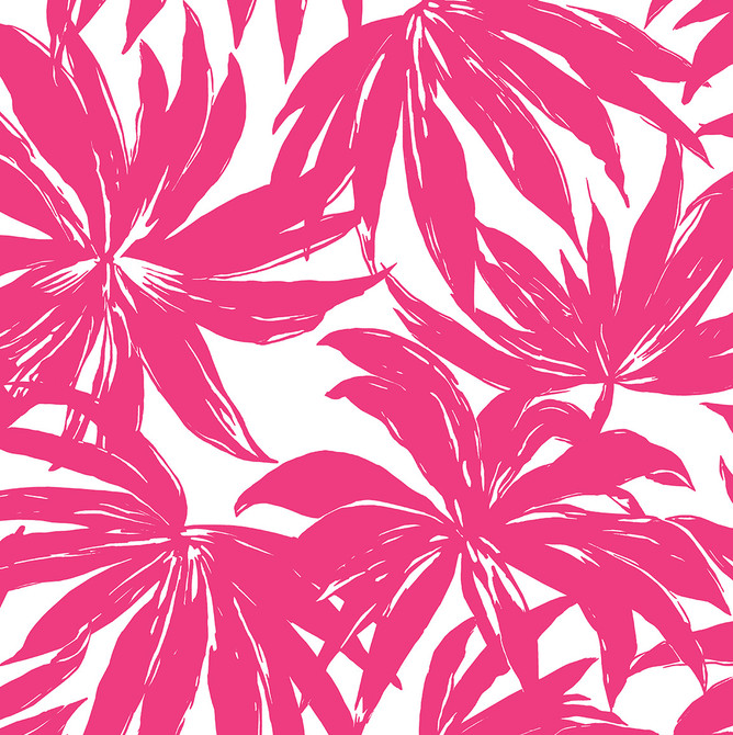 Palma Hot Pink by Seabrook Wallpaper West Boulevard Collection United States 56 20.87" 20.5" - Fabric Carolina -