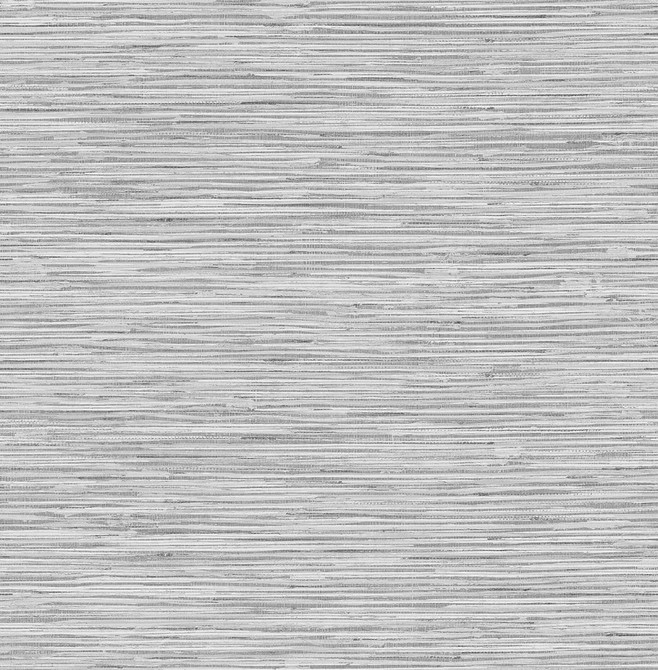 Grasscloth Moonstone Grey by Seabrook Wallpaper Stacy Garcia Peel and Stick United States 30.75 0" 20.5" - Fabric Carolina -