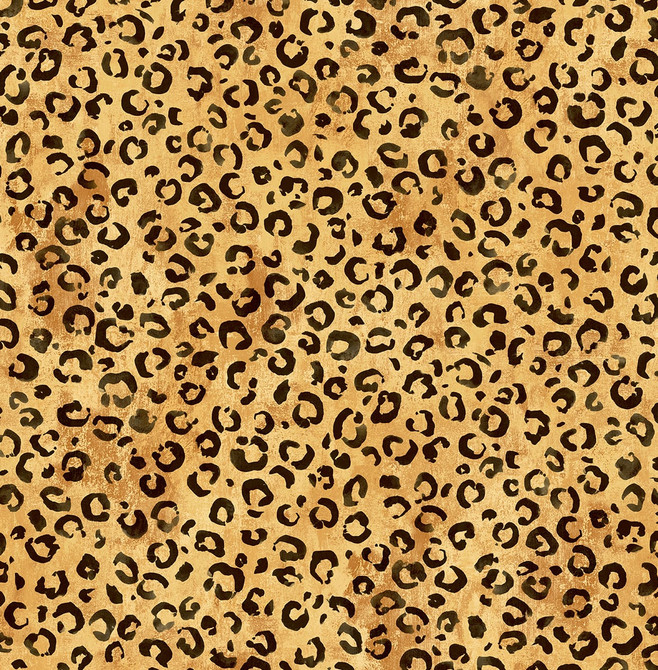 Classic Leopard Natural Tan by Seabrook Wallpaper Daisy Bennett Peel and Stick United States 30.75 20.87" 20.5" - Fabric Carolina -
