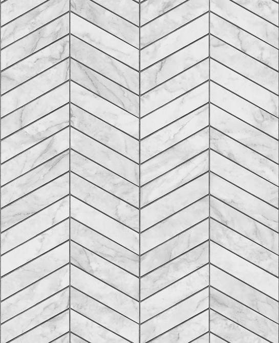 Marbled Chevron Calcutta & Charcoal by Seabrook Wallpaper Lillian August Peel and Stick United States 30.75 25.2" 20.5" - Fabric Carolina -