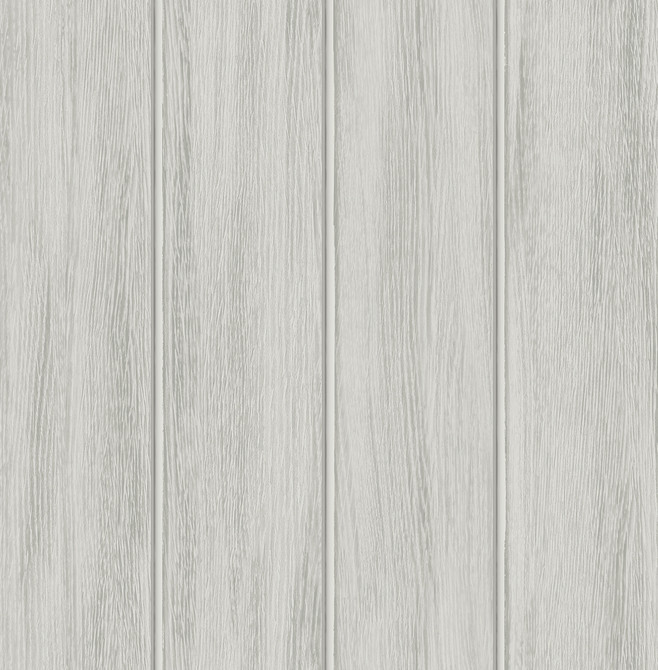 Wood Panel Weathered Grey by Seabrook Wallpaper NextWall Peel & Stick United States 30.75 0" 20.5" - Fabric Carolina -