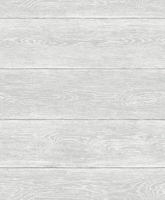 Woodgrain Harbor Grey by Seabrook Wallpaper NextWall Peel & Stick United States 30.75 25.2" 20.9" - Fabric Carolina -