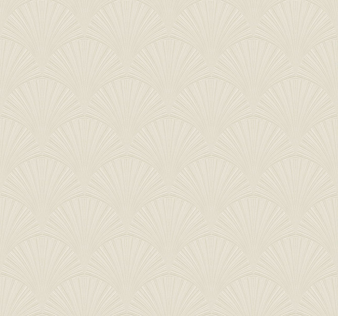 Arches Alba Beige by Seabrook Wallpaper NextWall Peel & Stick United States 40.5 6.3" 27" - Fabric Carolina -