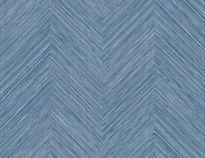 Chevron Stripe Lakeside by Seabrook Wallpaper NextWall Peel & Stick United States 40.5 20.87" 27" - Fabric Carolina -