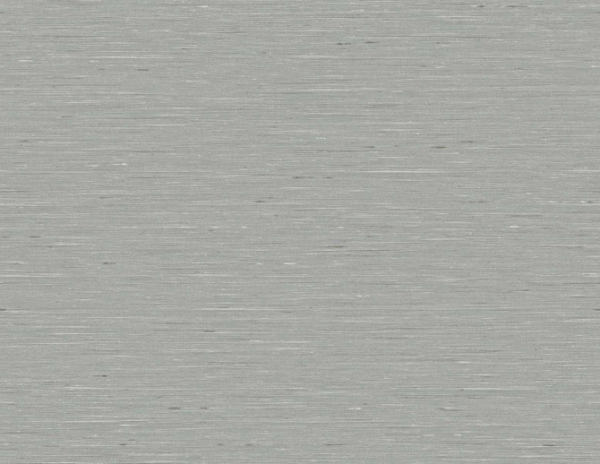 Bangkok Blue Gray by Seabrook Wallpaper Linen & Silk Textures United States 60.75 20.87" 27" - Fabric Carolina -