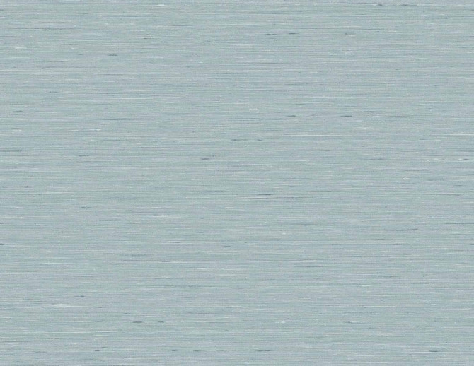 Bangkok Sky Blue by Seabrook Wallpaper Linen & Silk Textures United States 60.75 20.87" 27" - Fabric Carolina -