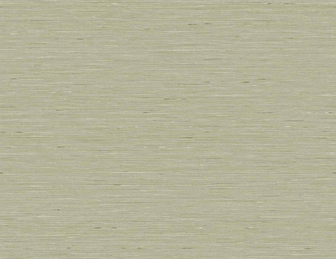 Bangkok Fall Green by Seabrook Wallpaper Linen & Silk Textures United States 60.75 20.87" 27" - Fabric Carolina -