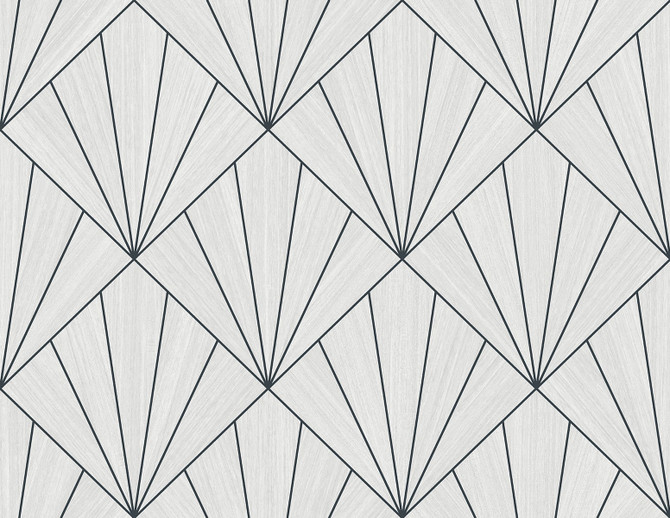 Mikkeli Heathered Black by Seabrook Wallpaper A Lot More Textures United States 60.75 20.87" 27" - Fabric Carolina -