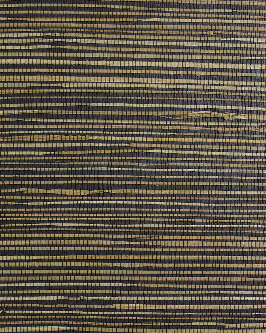 Boodle Regular weave Black Tan by Seabrook Wallpaper Lillian August Natural Textured Wallcoverings 2 China 72 0" 36" - Fabric Carolina -