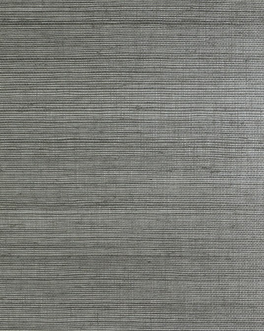 Sisal on Metallic Slate Silver by Seabrook Wallpaper Lillian August Natural Textured Wallcoverings 2 China 72 0" 36" - Fabric Carolina -
