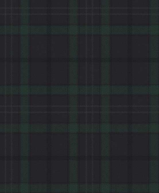 Tailor Plaid Prepasted Dark Blue & Evergreen by Seabrook Wallpaper Etten Prepasted Wallcoverings Netherlands 57 12.6" 20.9" - Fabric Carolina -
