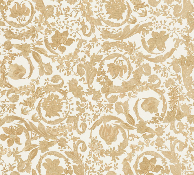 Empress Dandelion by Seabrook Wallpaper Versace Volume 5 Germany 75.3 27.5" 27.5" - Fabric Carolina -