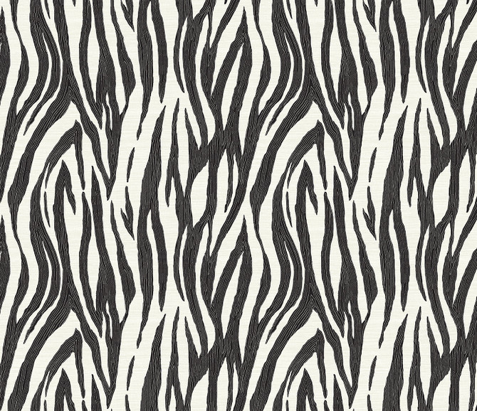 Jazz Faux Skin Onyx & Neutral by Seabrook Wallpaper Piano Netherlands 57.5 18" 20.9" - Fabric Carolina -
