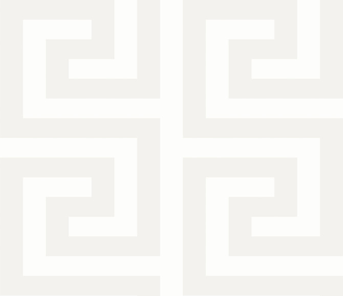 Forte Greek Key Metallic Ivory by Seabrook Wallpaper Piano Netherlands 57.5 18" 20.9" - Fabric Carolina -