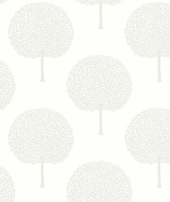 Demi Glass Beaded Trees Ivory & Glass Beads by Seabrook Wallpaper Piano Netherlands 57.5 36" 20.9" - Fabric Carolina -